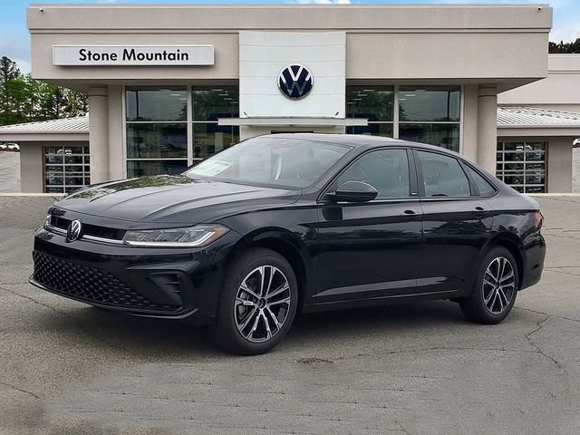 New 2026 Black Volkswagen 1.5T Sport image 1