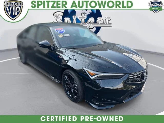 Certified Used 2026 Black Acura A-Spec Tech Package image 1