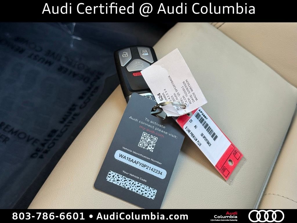 Certified Used 2023 Gray Audi 45 S line Premium Plus image 37