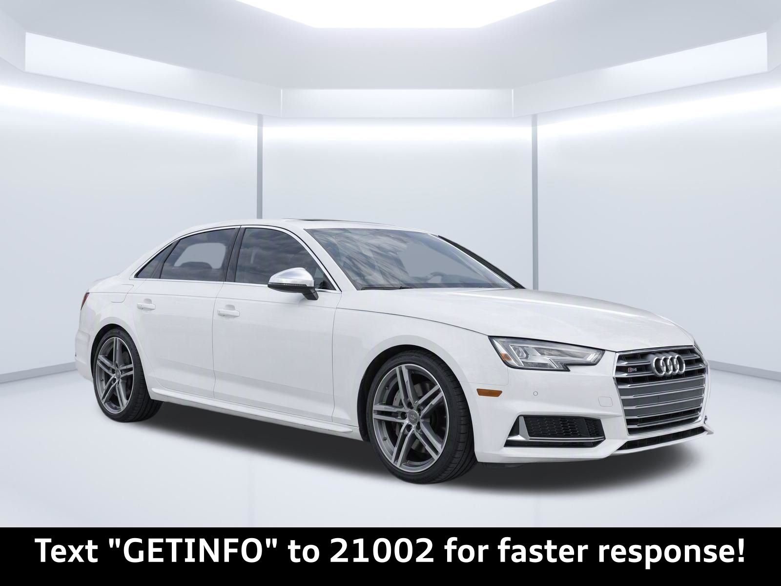 Used 2018 White Audi 3.0T Premium Plus image 2
