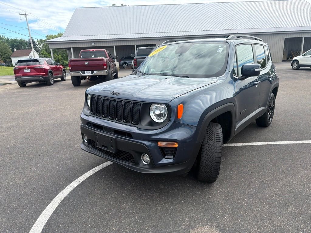 Used 2020 Blue Jeep Latitude image 3