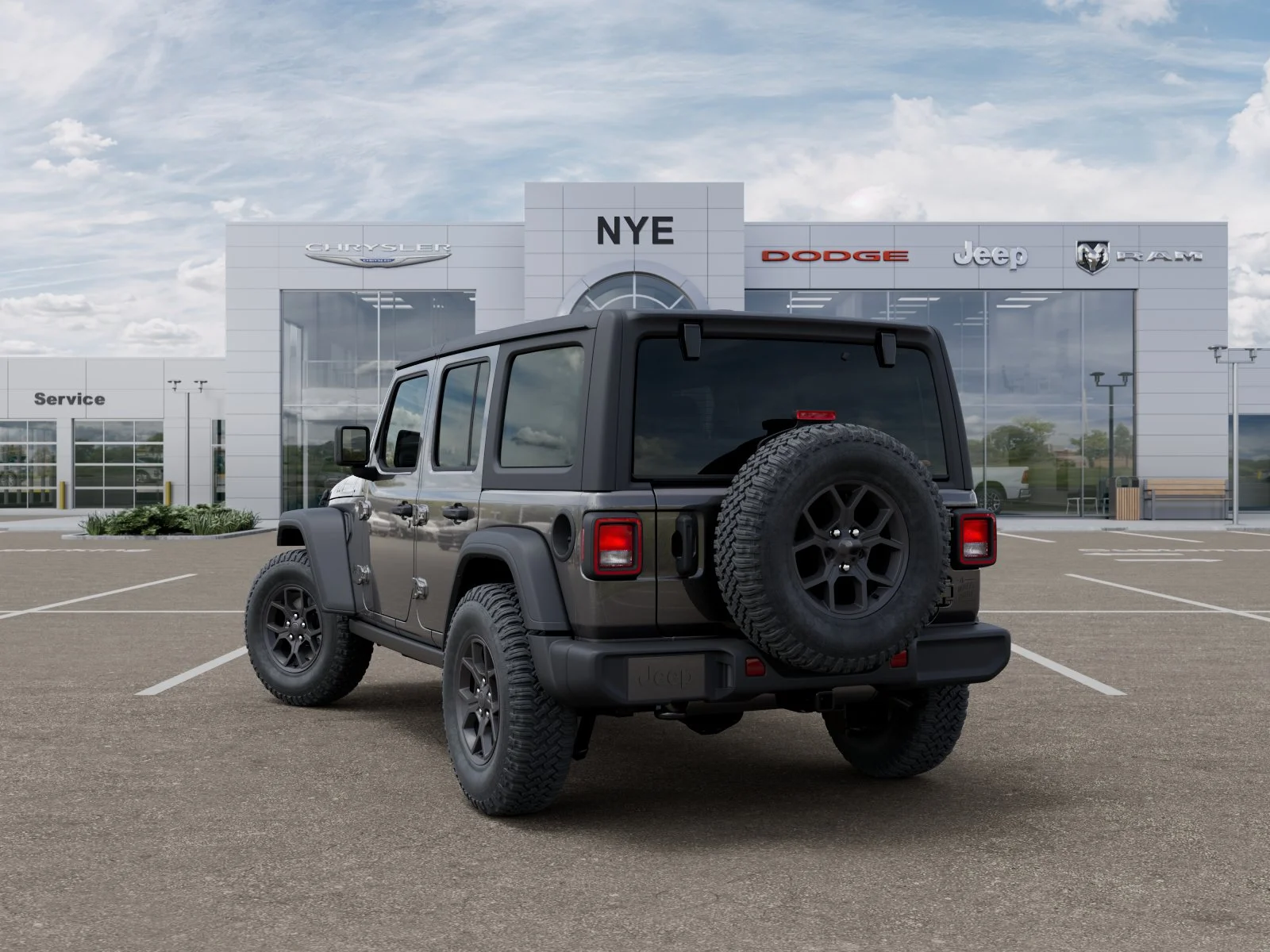 New 2026 Granite Crystal Metallic Clearcoat Jeep Willys image 30