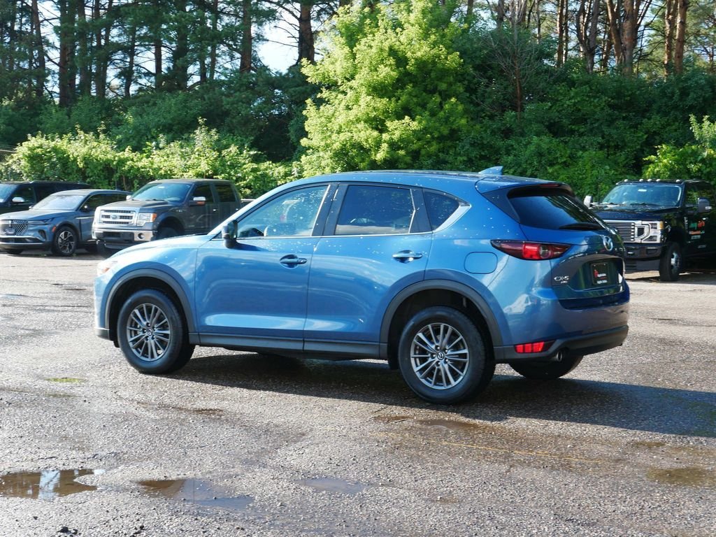 Used 2021 Blue Mazda Touring image 4