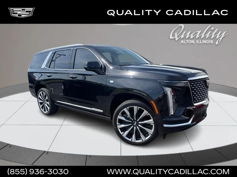Used 2025 Black Raven Cadillac 4WD Premium Luxury image 1
