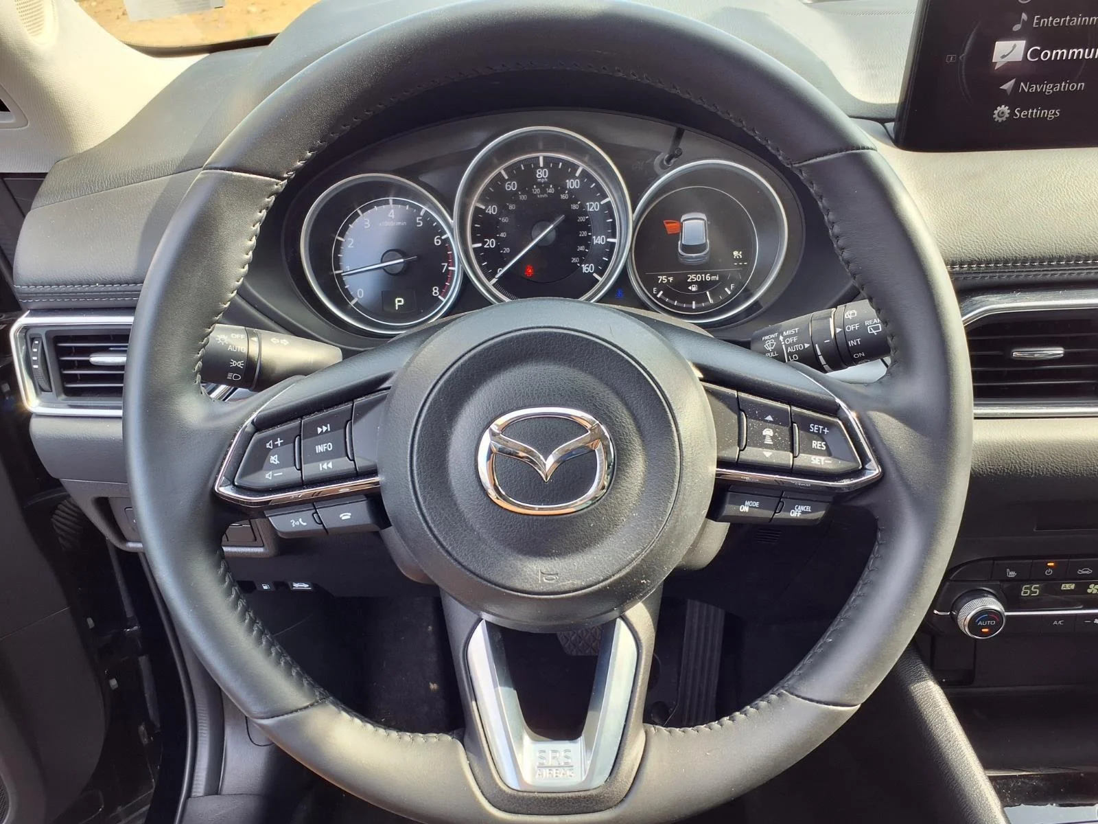 Used 2025 Jet Black Mica Mazda 2.5 S Preferred Package image 14