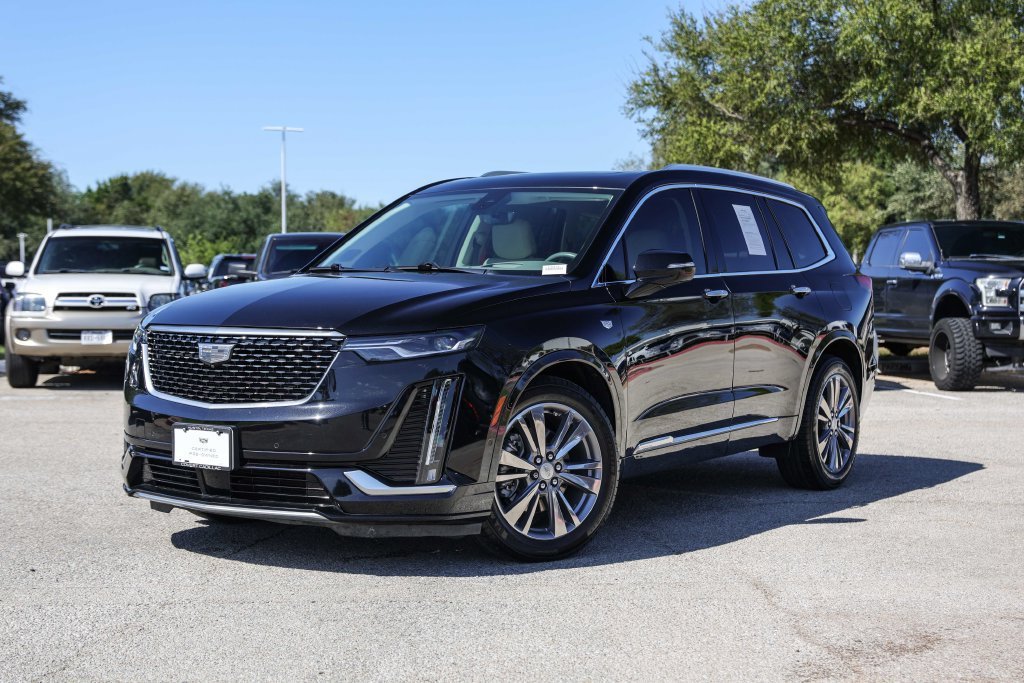 Certified Used 2022 STELLAR BLACK METALLIC Cadillac Premium Luxury image 1