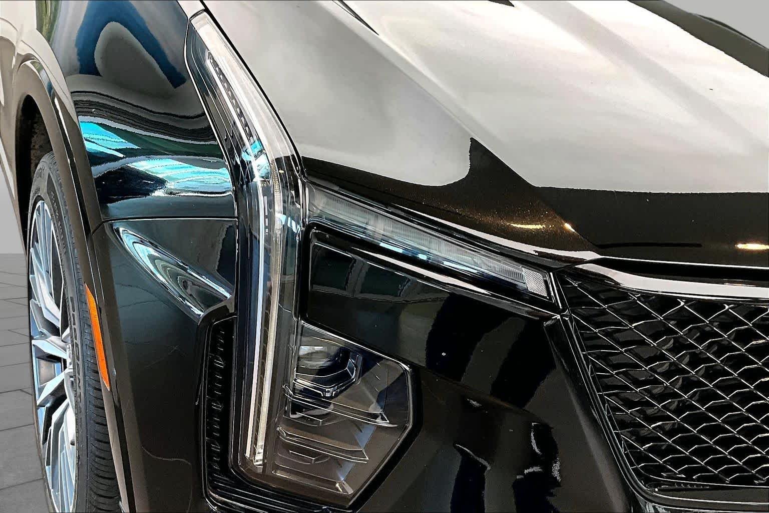 Used 2024 Stellar Black Metallic Cadillac FWD Sport image 27