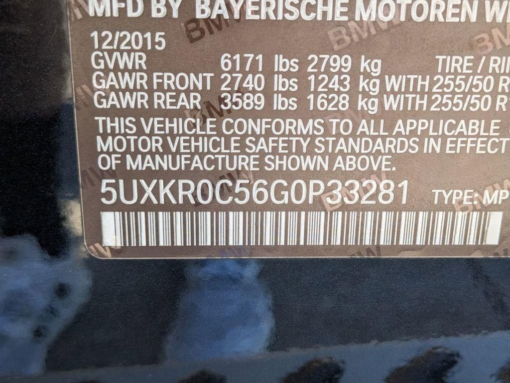 Used 2016 Black BMW xDrive35i image 35
