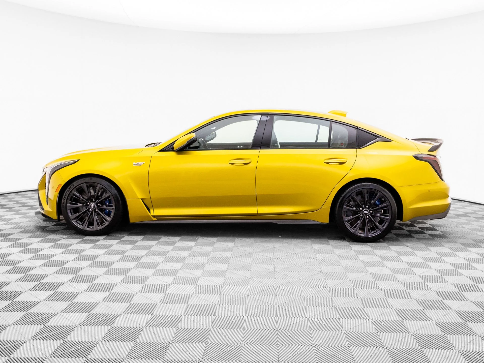 Used 2025 Yellow Cadillac V-Series image 2