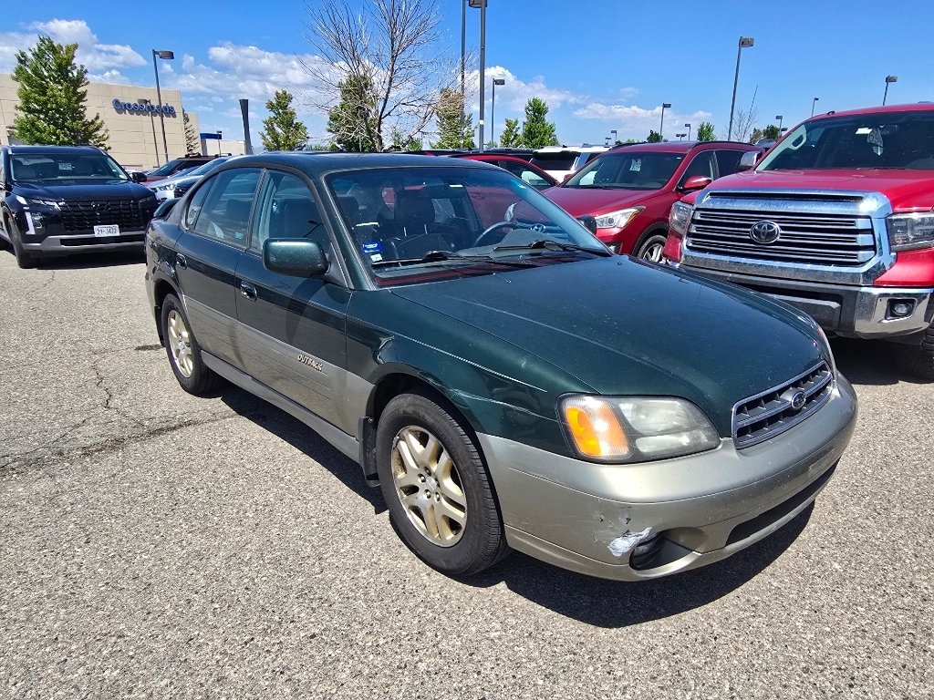 Used 2000 Timberline Green Pearl/Titanium Pearl Subaru Outback Ltd image 18