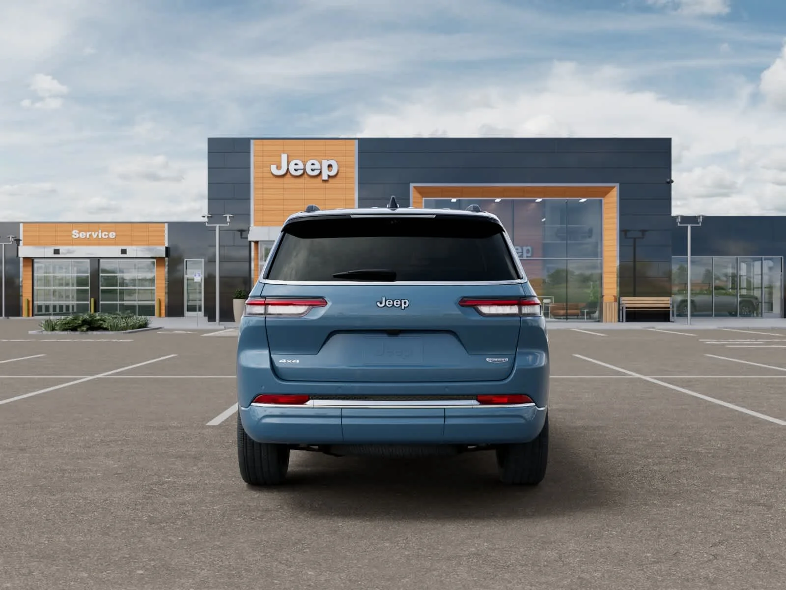 New 2027 Steel Blue Jeep Summit image 7