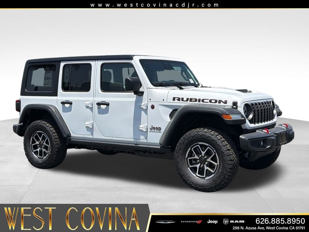 New 2026 Bright White Clear-Coat Exterior Paint Jeep Rubicon image 7