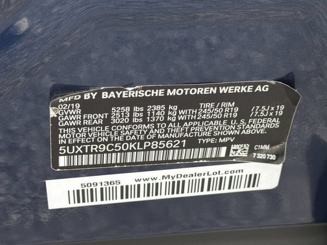 Used 2019 Phytonic Blue Metallic BMW xDrive30i image 37