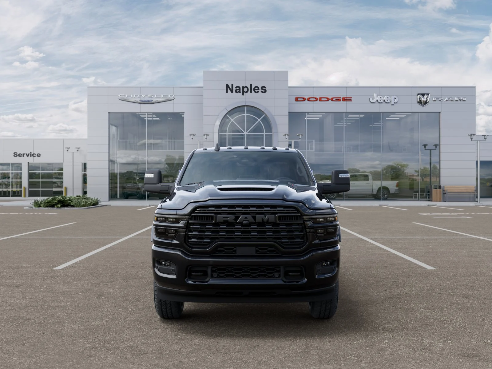 New 2026 Diamond Black Crystal Pearl-Coat Exterior Paint RAM Limited image 6