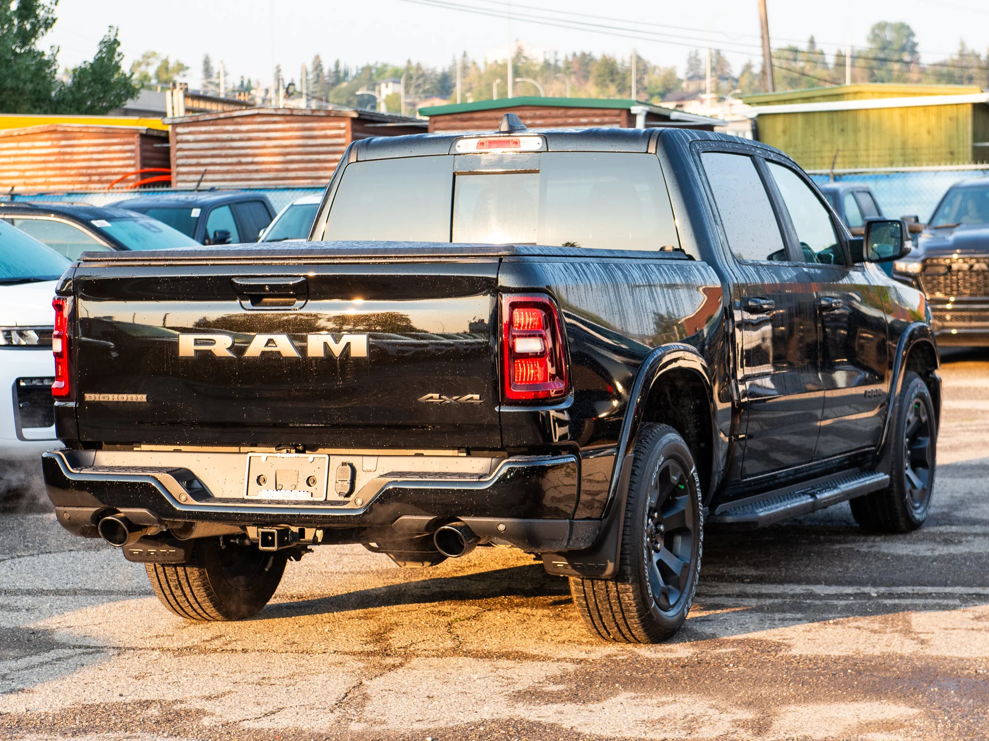 New 2026 Black RAM Big Horn Night* Crew Cab 4x4, Level 2 Equip Group, Heated Seats, Alpine Audio image 7