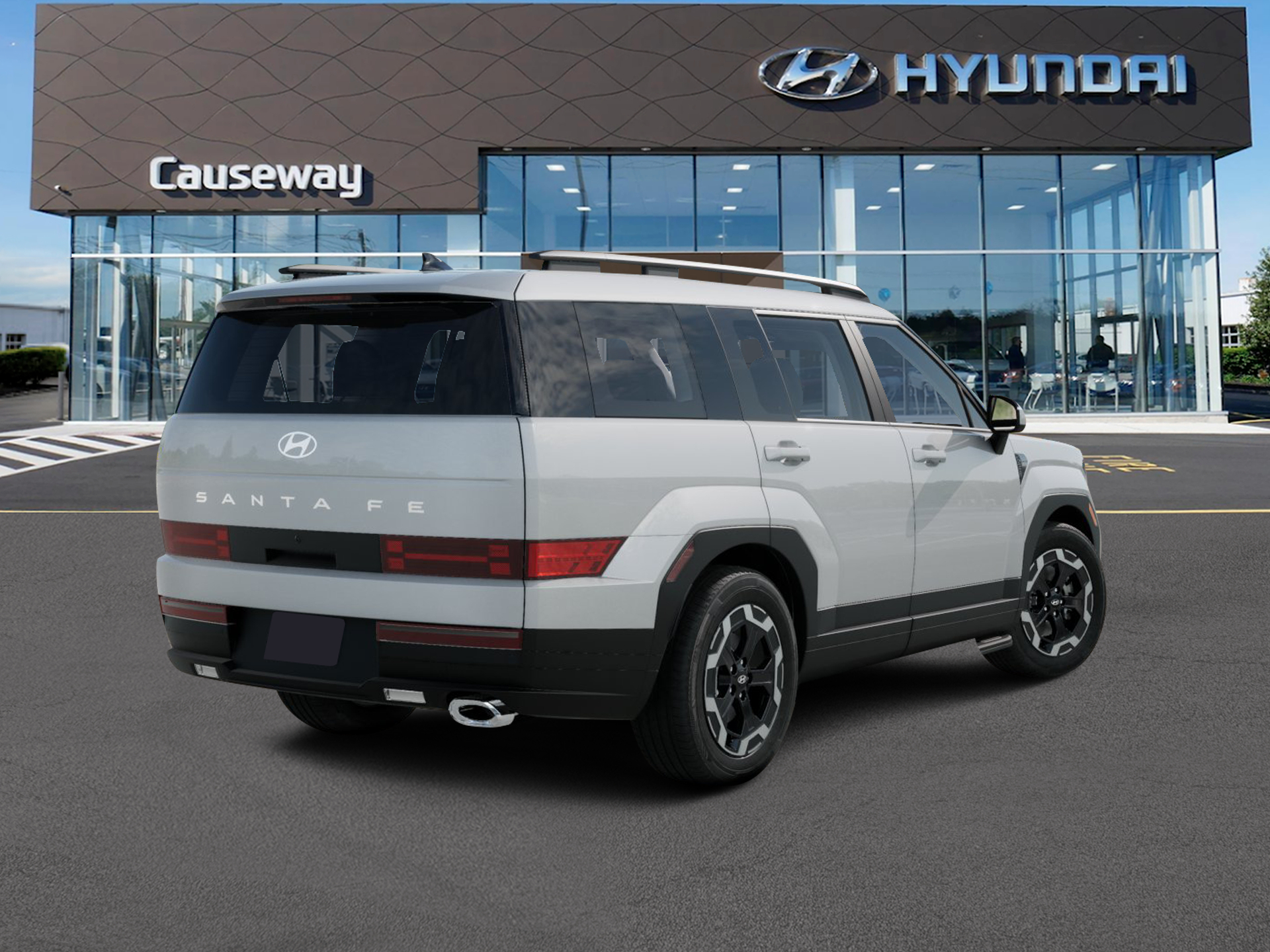 New 2026 White Hyundai SEL AWD image 4
