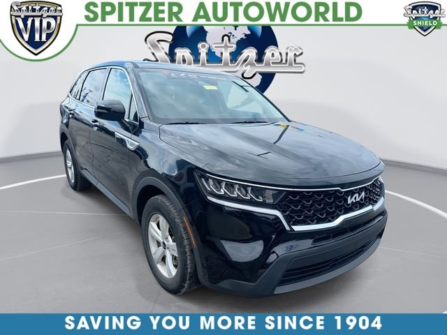 Used 2023 Black Kia LX image 1