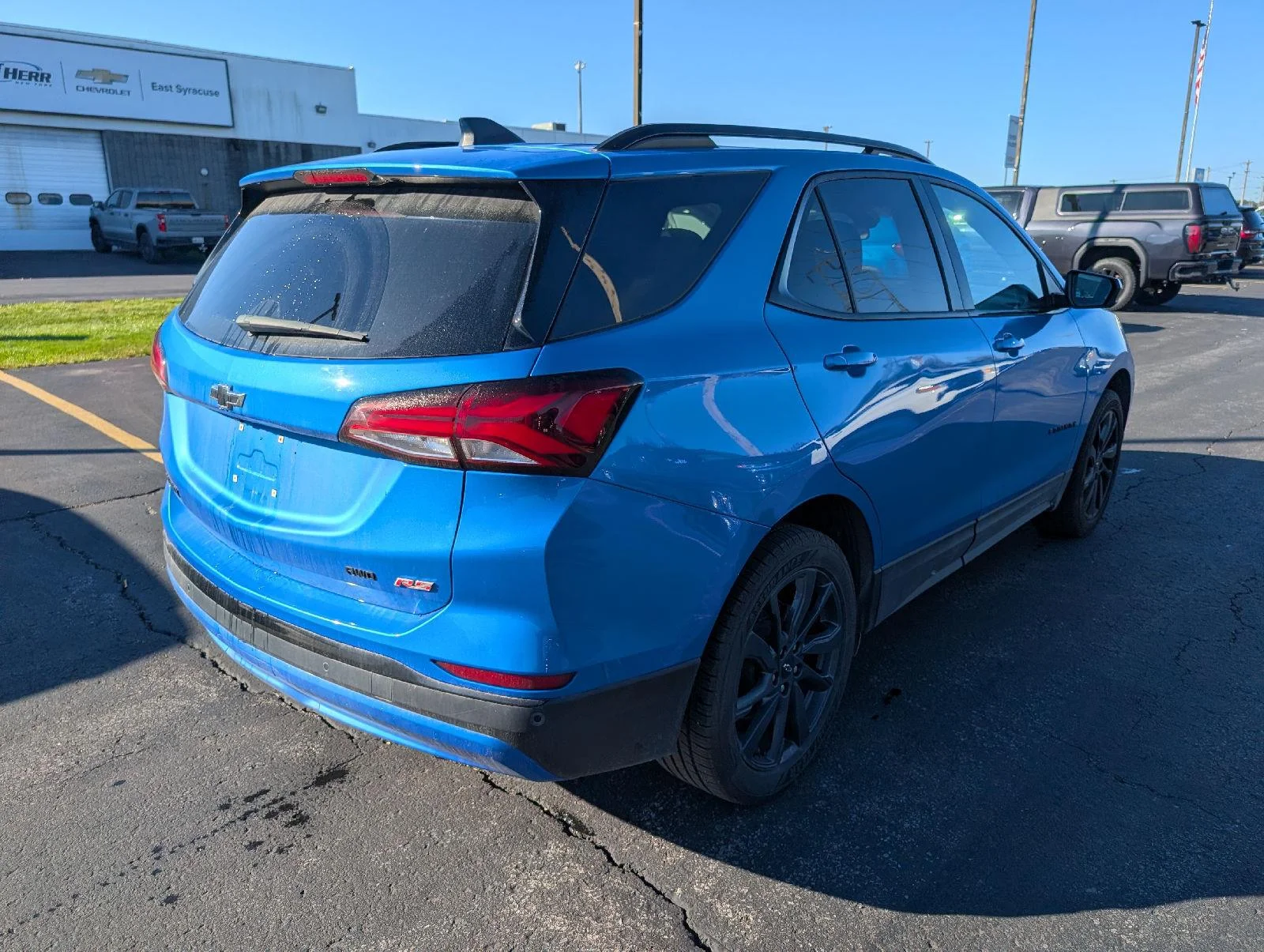 Used 2024 Riptide Blue Metallic Chevrolet RS image 11