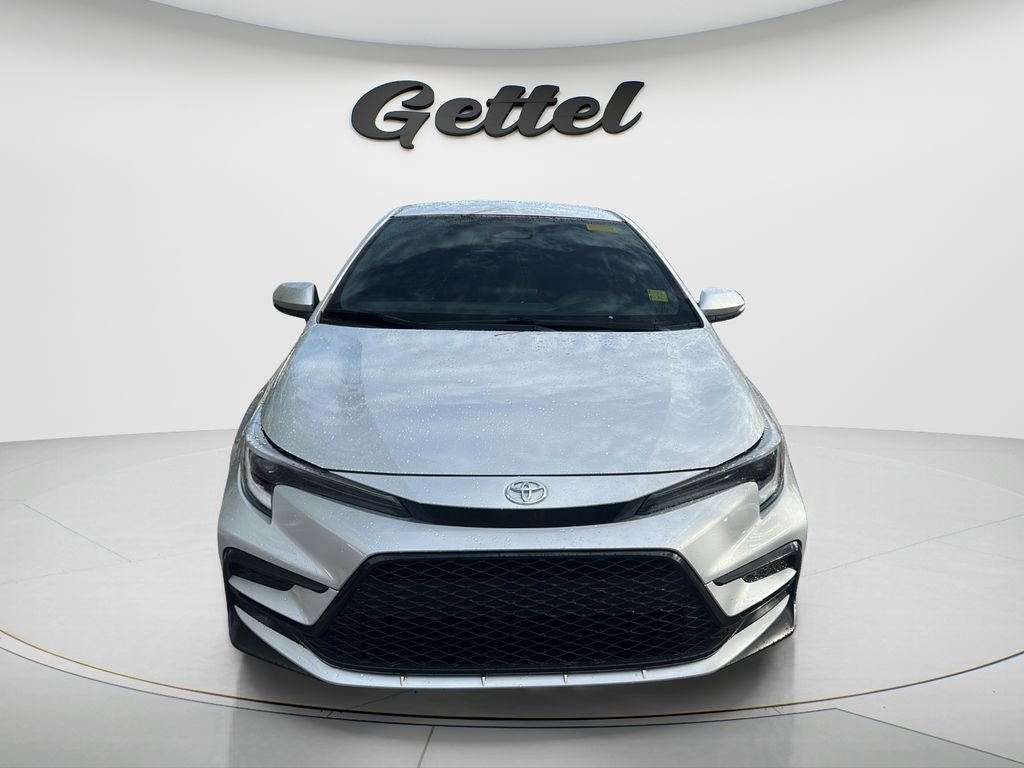 Certified Used 2023 Silver Toyota SE image 2