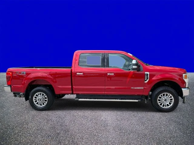 Used 2022 Red Metallic Ford Lariat image 2