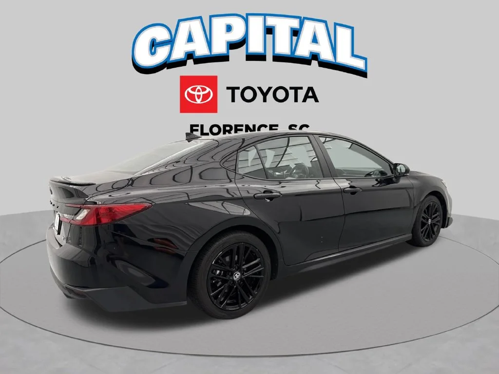 Used 2025 Black Toyota SE image 16