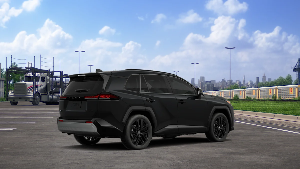 New 2026 Midnight Black Metallic Toyota XSE image 9
