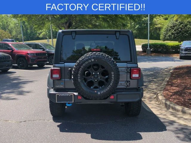 Used 2023 Gray Jeep Willys 4xe image 4