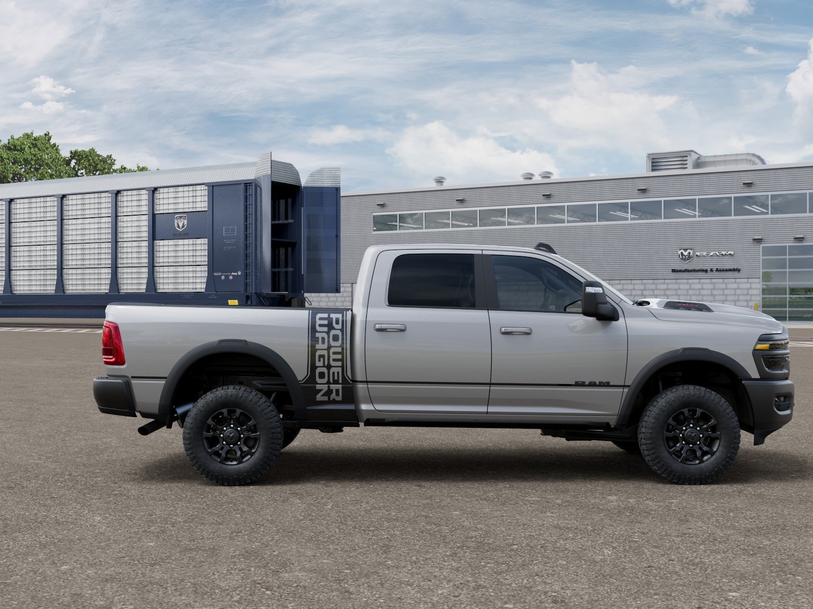 New 2026 Silver-Zynith Exterior Paint RAM POWER WAGON image 12