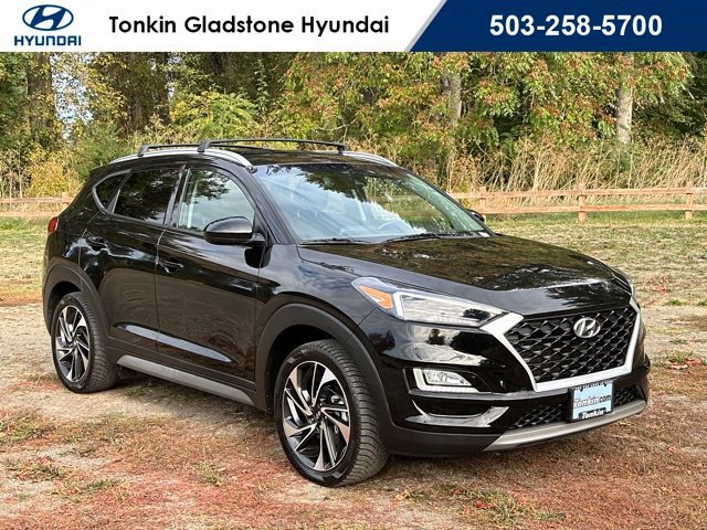 Used 2021 Black Noir Pearl Hyundai Sport image 1