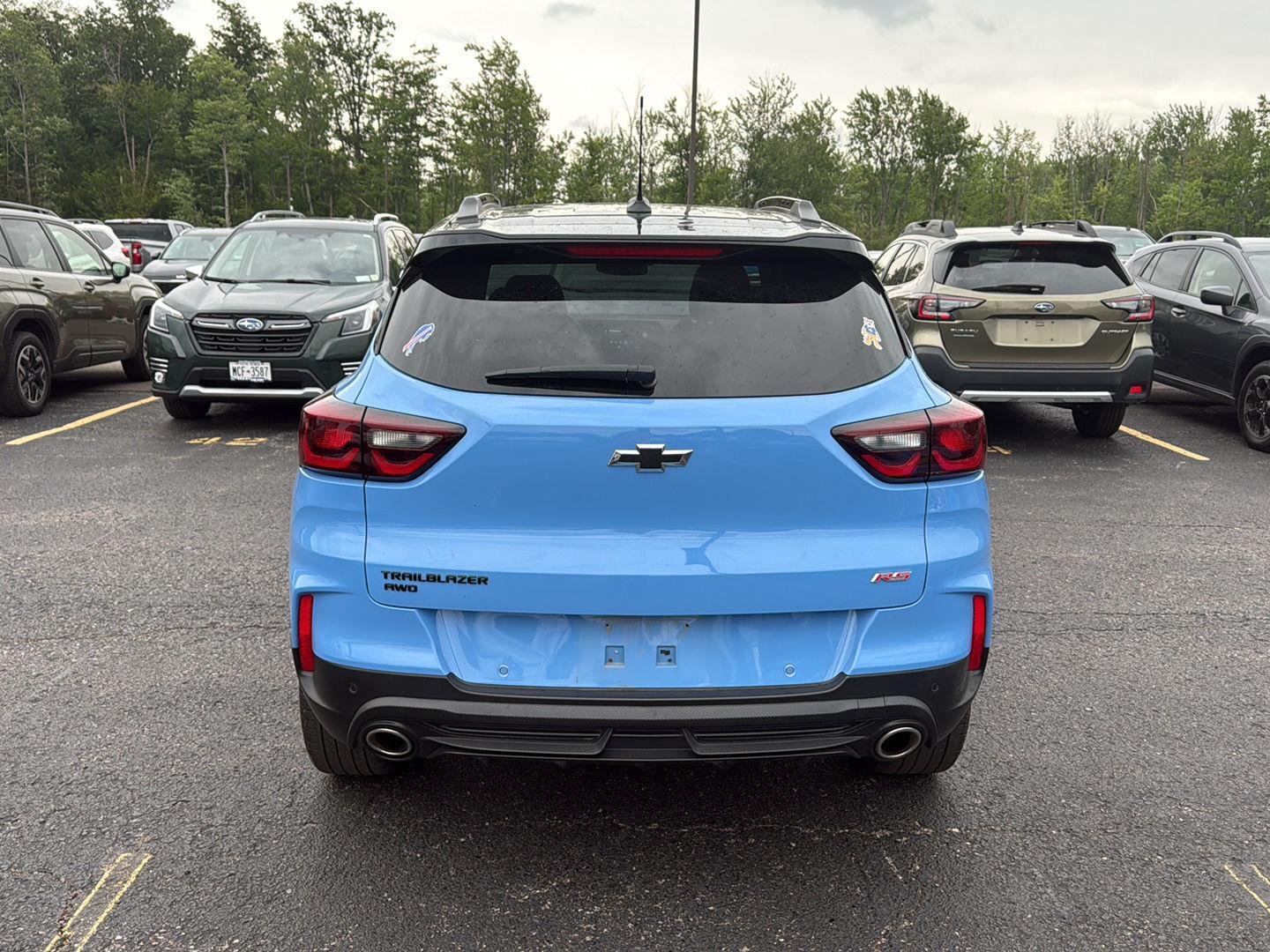 Used 2024 Fountain Blue Chevrolet RS image 4
