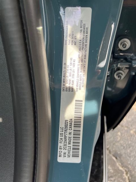 New 2026 Sub-Zero Exterior Paint Dodge R/T Scat Pack image 36