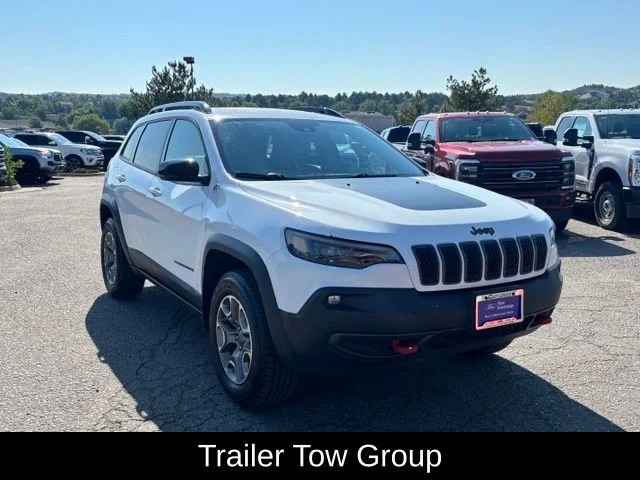 Used 2022 White Jeep Trailhawk image 9