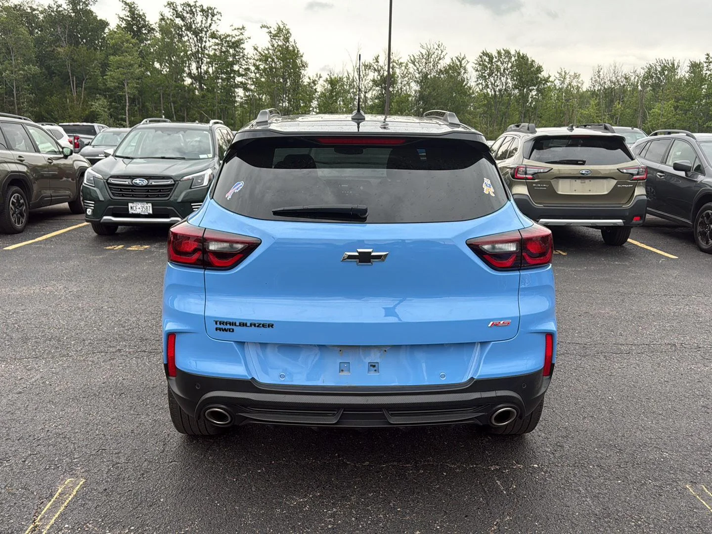 Used 2024 Fountain Blue Chevrolet RS image 4