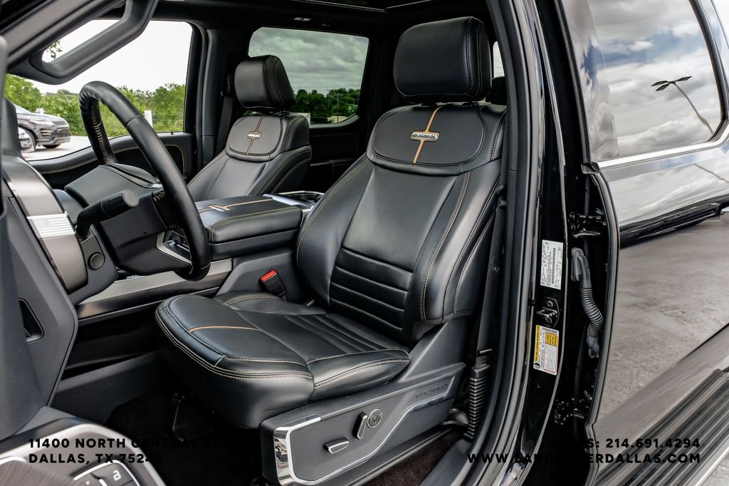 Used 2022 Black Ford Platinum image 34