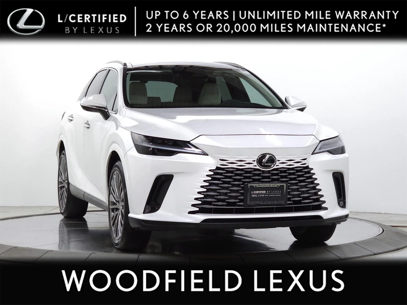 Certified Used 2026 White Lexus LUXURY image 1