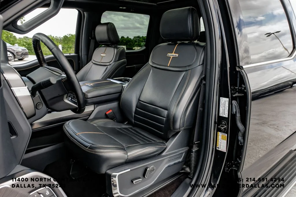 Used 2022 Agate Black Metallic Ford Platinum image 34