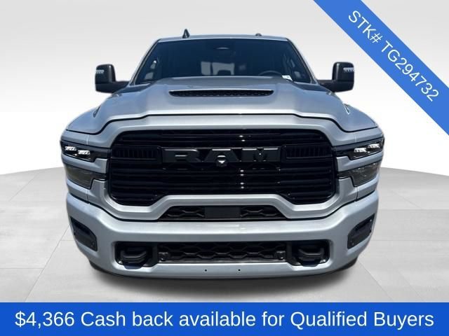 New 2026 Silver-Zynith Exterior Paint RAM Laramie image 2