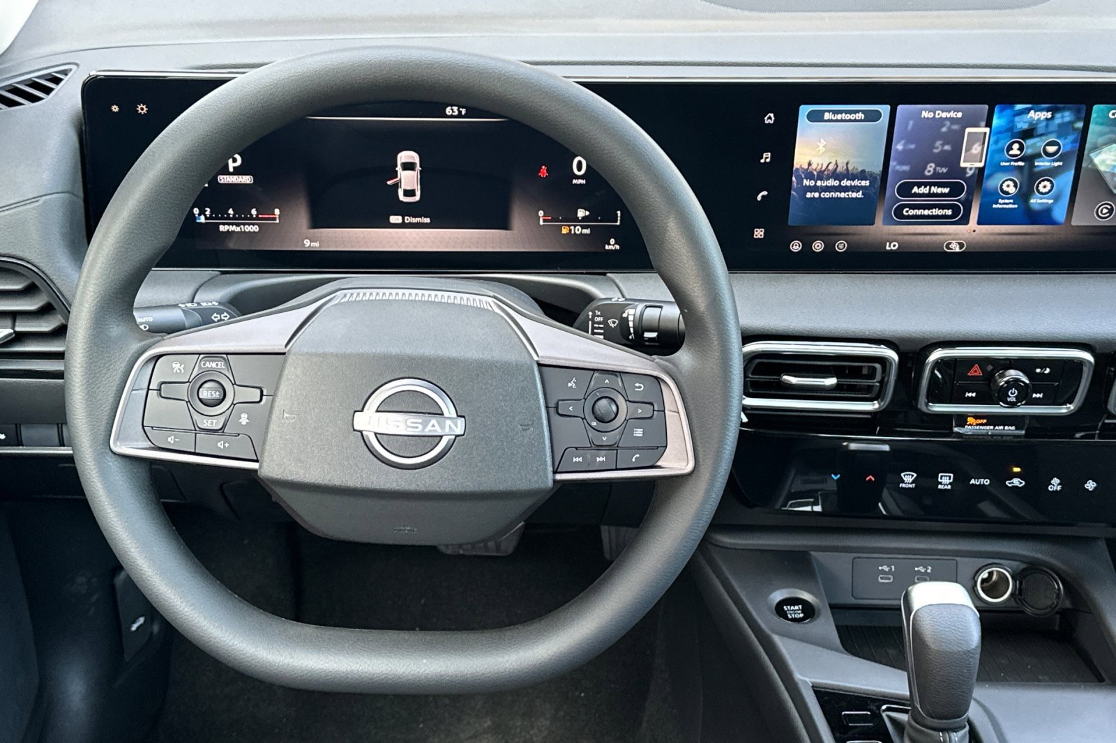 New 2026 Super Black Nissan SV image 14