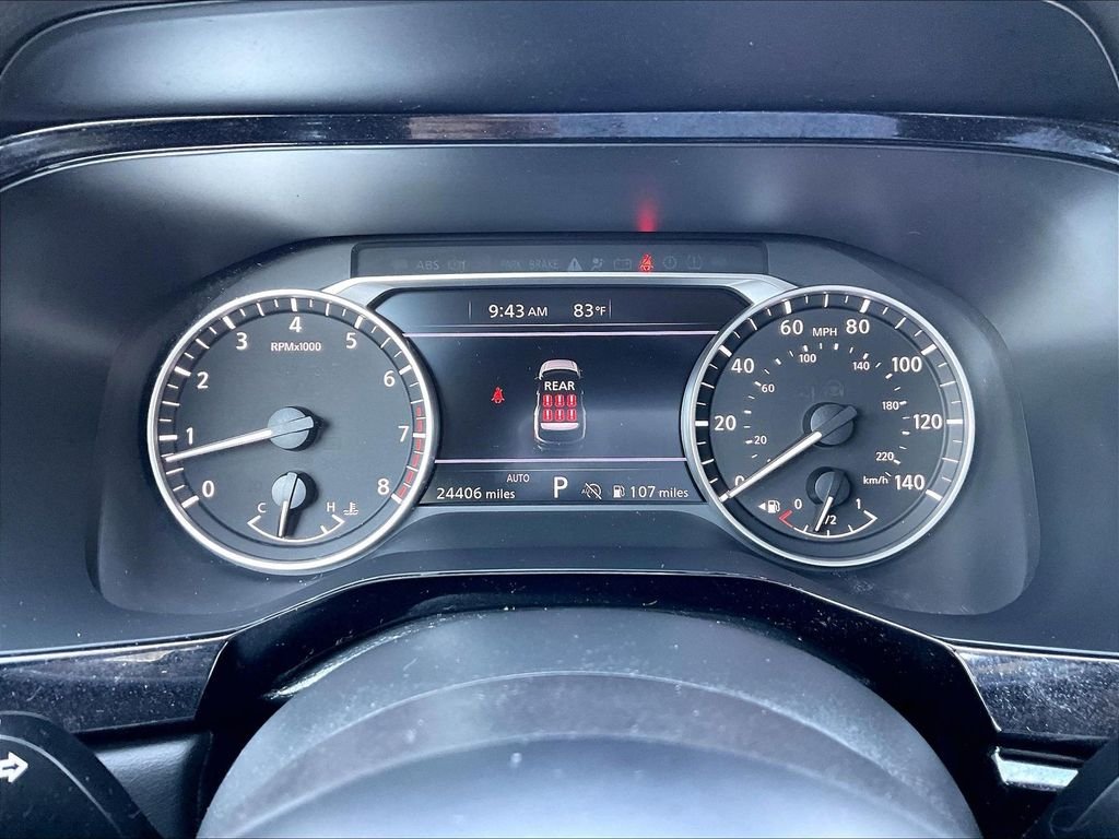 Used 2024 Deep Ocean Blue Pearl Nissan SV image 25