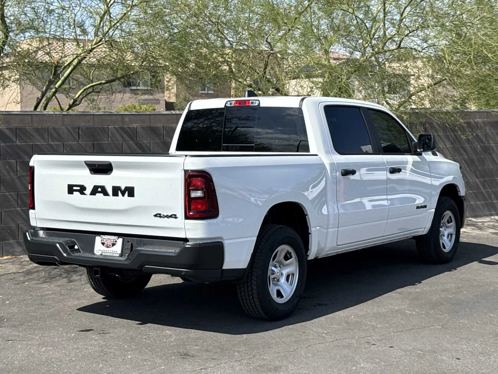 New 2026 Bright White Clear-Coat Exterior Paint RAM Tradesman image 8