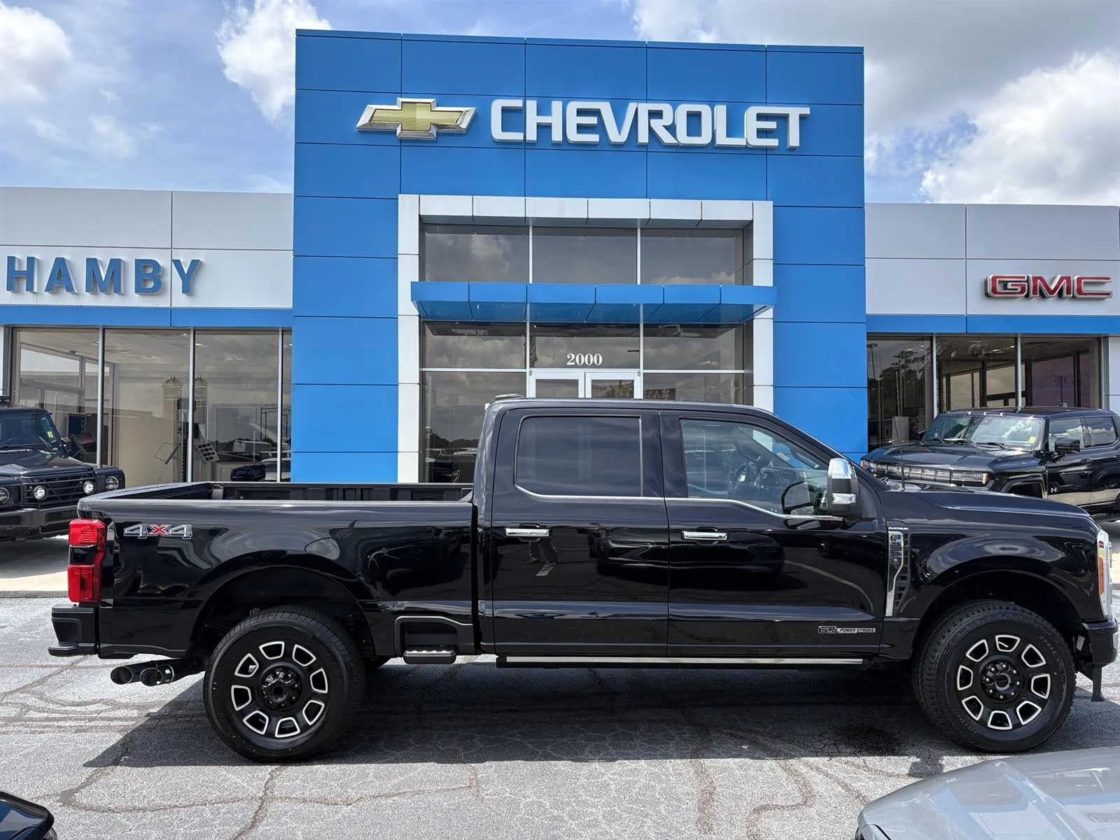 Used 2024 Black Ford Platinum image 2