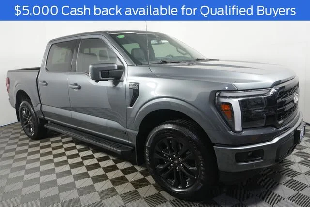 New 2026 Carbonized Gray Metallic Ford Lariat® image 2