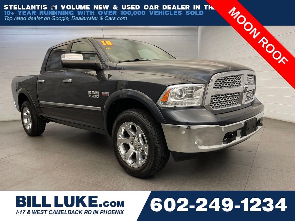 2018 RAM 1500 Laramie 4x4 Crew Cab 5'7's photo