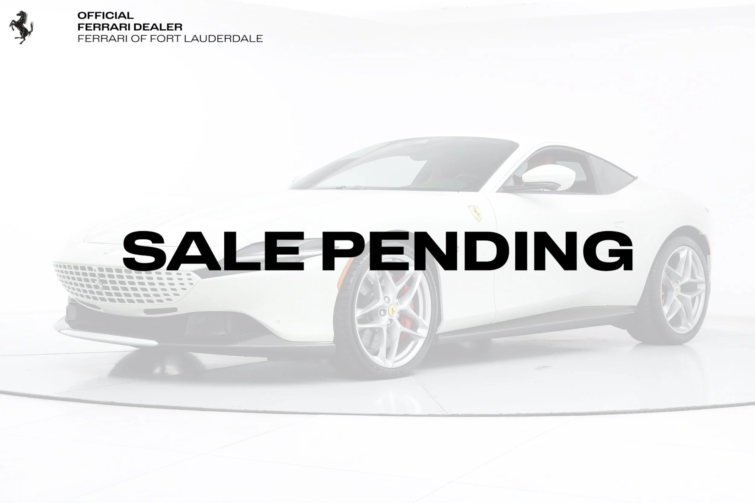 Certified Pre-Owned 2021 Ferrari Roma RWD 2D Coupe