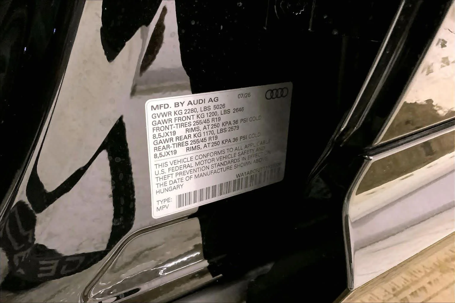 New 2026 Mythos Black me Audi S line image 18