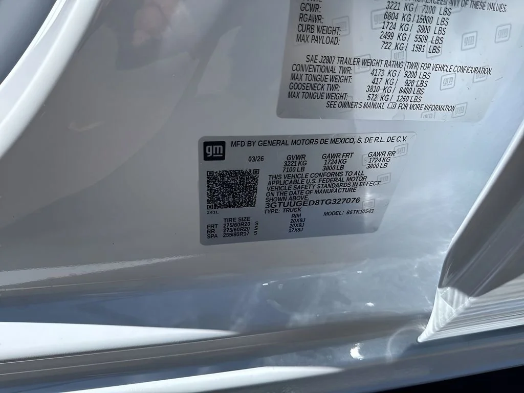 New 2026 Glacier White Tricoat GMC Denali image 32