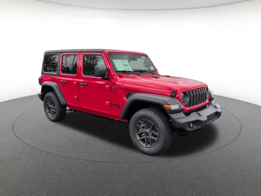New 2026 Firecracker Red Clear-Coat Exterior Paint Jeep Sport S image 5