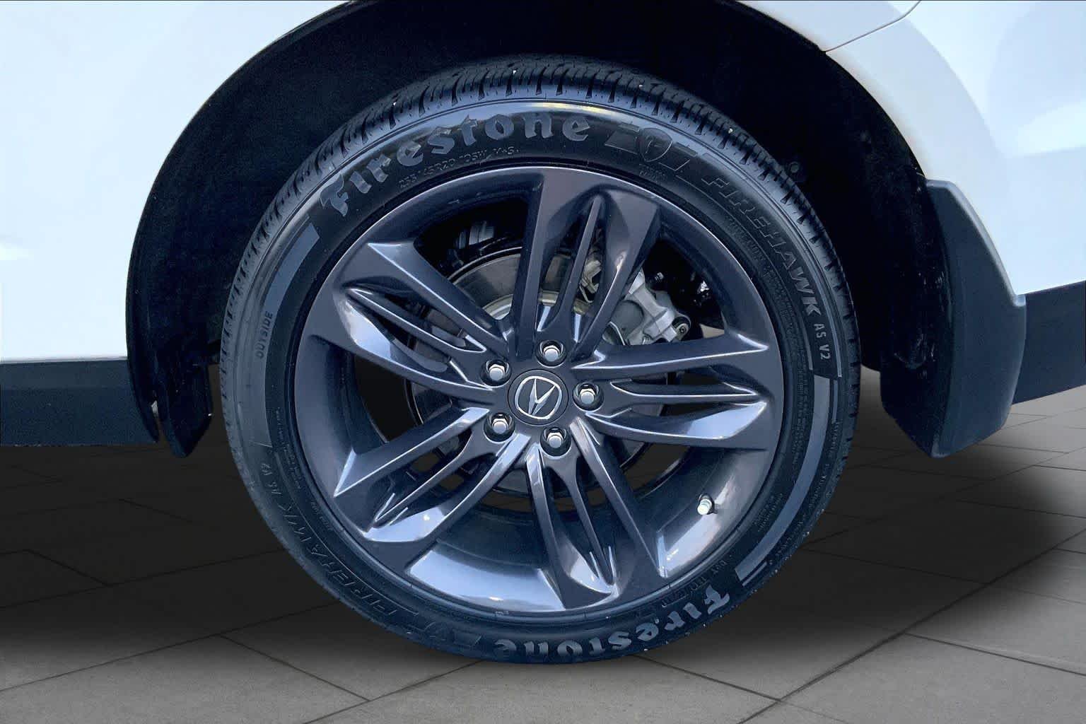 Used 2021 Platinum White Pearl Acura w/A-Spec Package image 10
