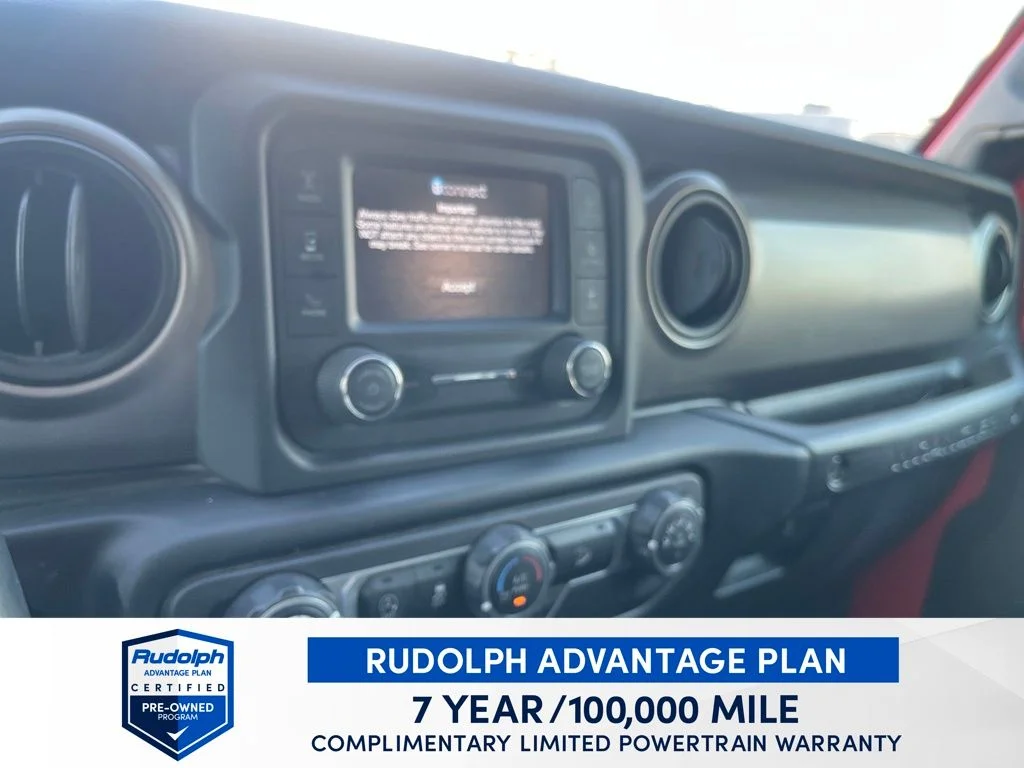 Used 2020 Red Clearcoat Jeep Unlimited Sport image 13