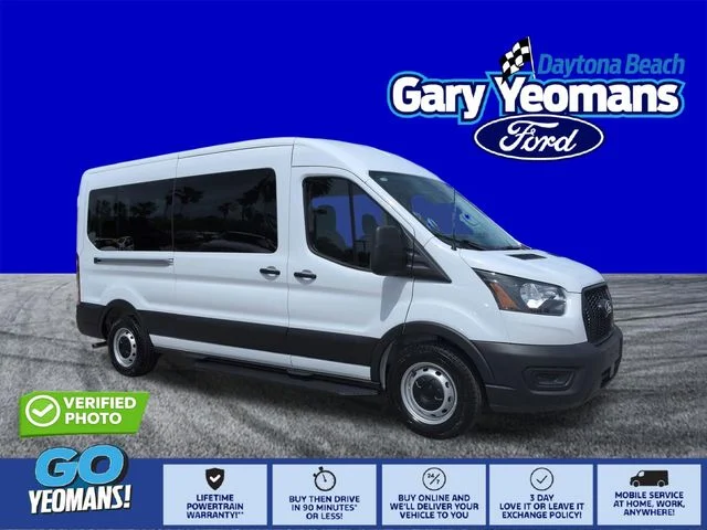 New 2026 Oxford White Ford Passenger Van XL image 1